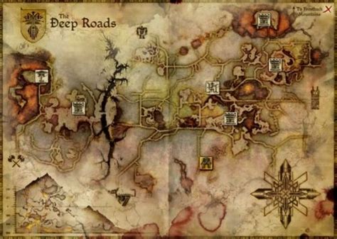 Deep Roads Overlay Map Fantasy Map Overlays Map