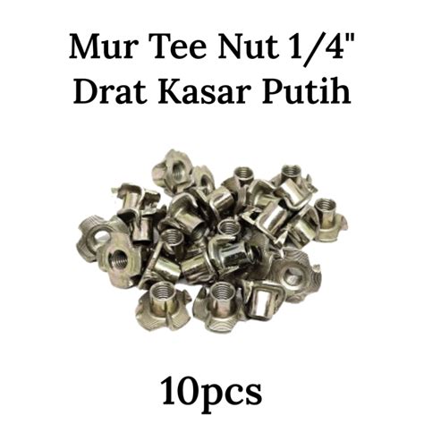 Pcs Mur Cakar Mur T Nut Tee Nut Mur Tanam Speaker Inch Drat Kasar