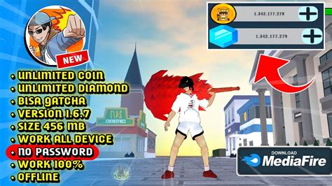 Berandal Sekolah Mod V Mod Unlimited Money Diamond Youtube