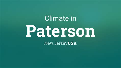 Climate & Weather Averages in Paterson, New Jersey, USA