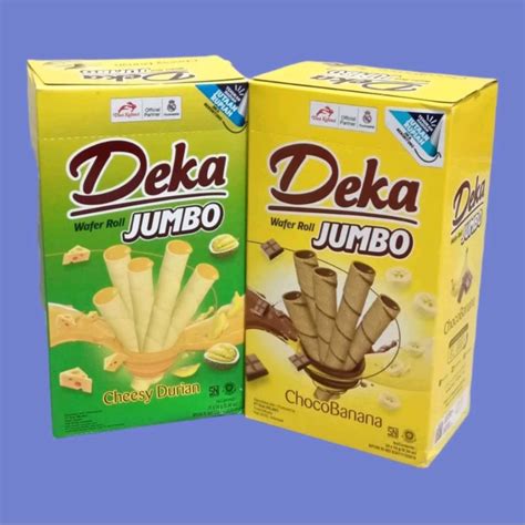 Jual Deka Wafer Roll Jumbo Box Isi Pcs Gr Shopee Indonesia