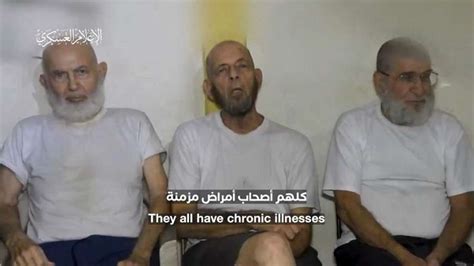 Israel Bezeichnet Neues Geiselvideo Der Hamas Als „grausamen Terror“