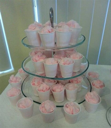 Cotton Candy Served In Mini Throw Away Cups Super Cute And A Fun Way