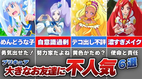 【プリキュア】『大きなお友達』に不人気だった歴代キャラクター6選【漫画・アニメ考察】 Youtube