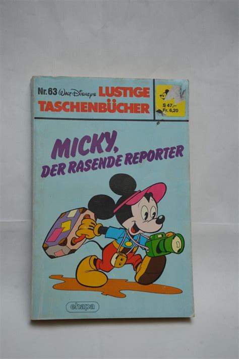 Walt Disney LTB Lustiges Taschenbuch Nr 63 Micky Der Rasende