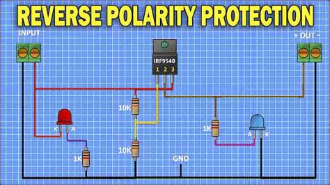 Reverse Polarity Protection Circuit Diagram TRONICSpro