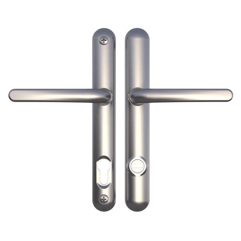 Ultion Star Handle Brushed Steel Help Locks