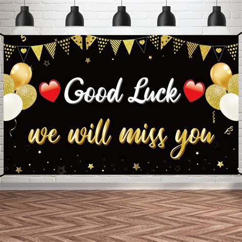 Pimvimcim Going Away Party Decorations We Will Miss You Good