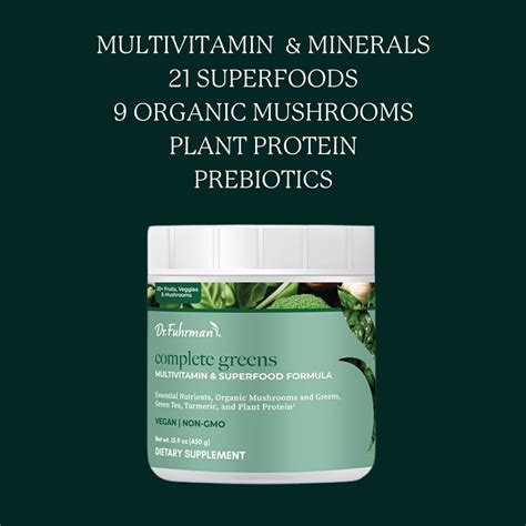 Complete Greens Multivitamin And Superfoods Formula