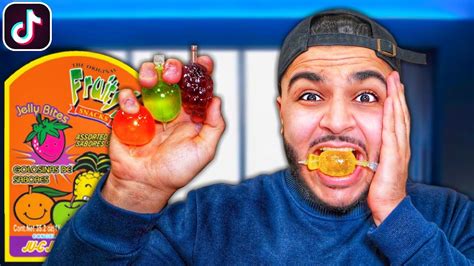 Recreating Viral Tiktok Trends Jelly Fruit Candy Youtube