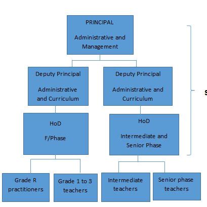 2: School organogram Source: Adapted from DoE (2000a:2) | Download Scientific Diagram