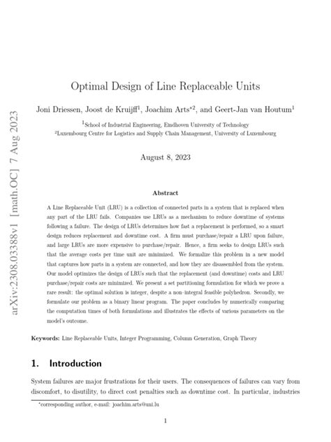 LRU Design | PDF