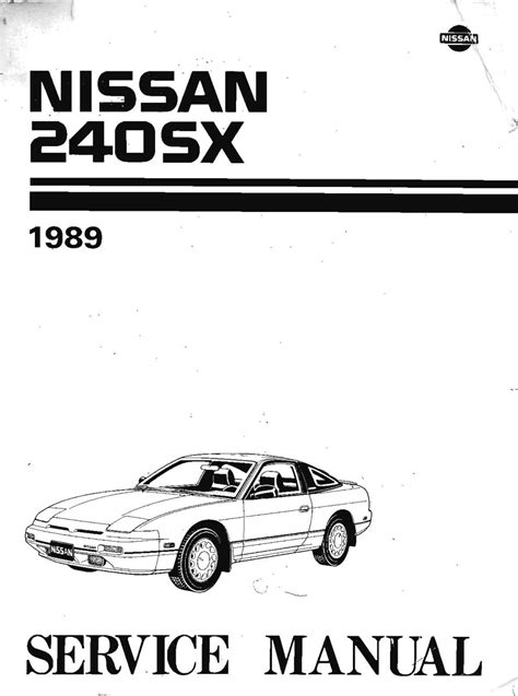 Nissan Sx S Series Service Repair Manual Pdf For Free