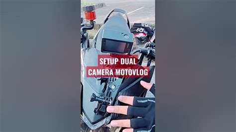 Setup Dual Camera Untuk Motovlog‼️mounting Murah Dan Tanpa Ribet Motovlog Actioncamera