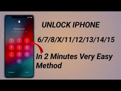 Forgot Iphone Passcode Unlock In Minutes How To Unlock Iphone