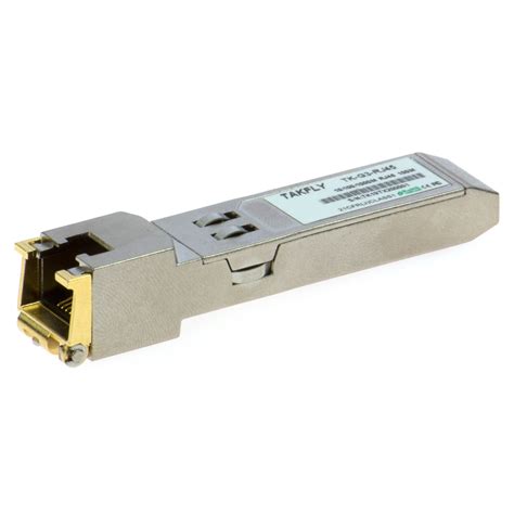 10 100 1000m RJ45 CTA5 100 Meter Copper SFP Transceiver Module China