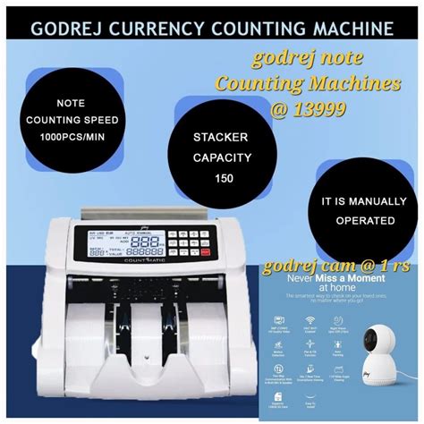 Fully Automatic Godrej Currency Counting Machines For Bank At 14000