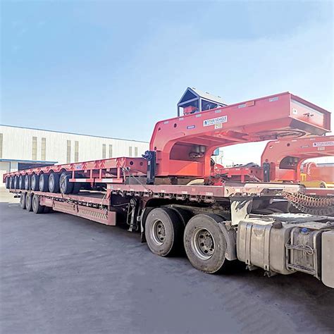 9 Axle Extendable Wind Tower Trailer For Sale In Vietnam