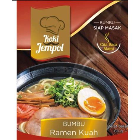 Jual Koki Jempol Bumbu Ramen Kuah Gr Shopee Indonesia