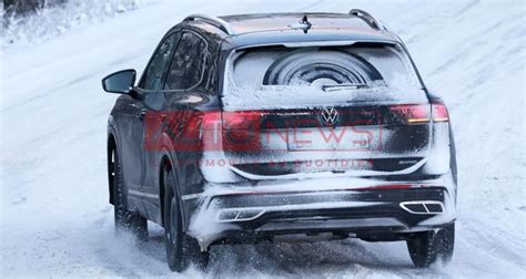 Ce Prototype Du Nouveau Volkswagen Tiguan Se Laisse Surprendre Voici