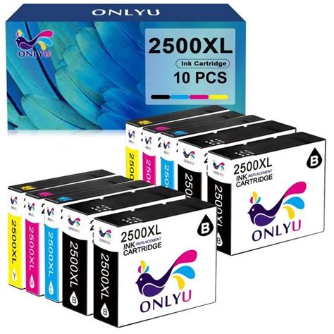 ONLYU PGI 2500XL 10 Cartouche D Encre Compatibles Canon MAXIFY MB5350