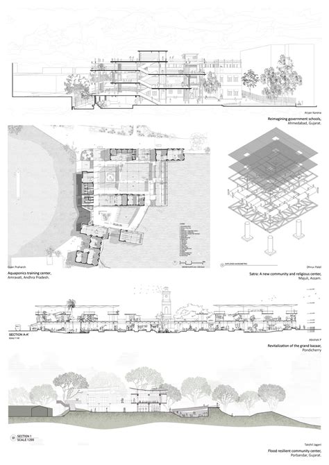 UG BARCH Studio 7 New Vernacular Architecture CEPT Portfolio