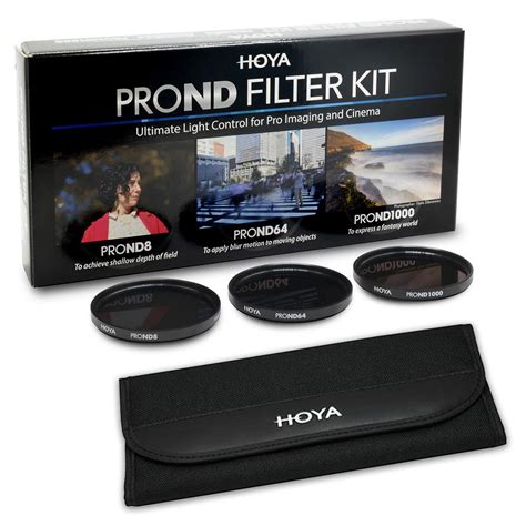 Hoya Prond Filter Kit Nd8 Nd64 Nd1000 49mm Hoya Filters