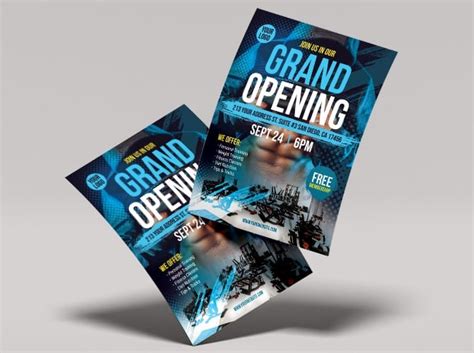 Grand Opening Gym Flyer 1 Flyerheroes