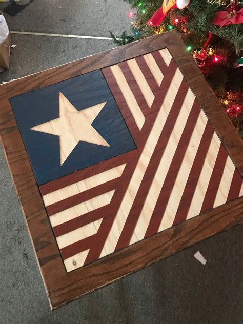 Barn Quilt American Flag Etsy