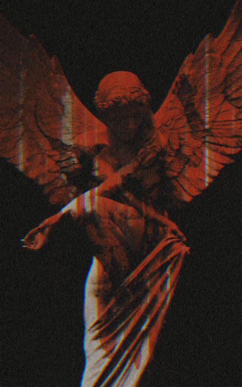 Fallen Angel 2 in 2025 | Fallen angel aesthetic, Light blue aesthetic ...