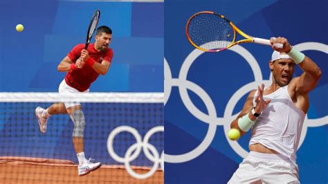 Rafa Nadal y Novak Djokovic podrían chocar rápido en París 2024