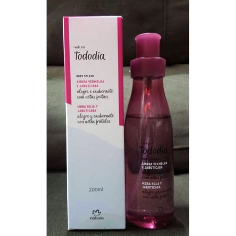 Tododia Amora Vermelha E Jabuticaba Body Splash Col Nia Natura Shopee