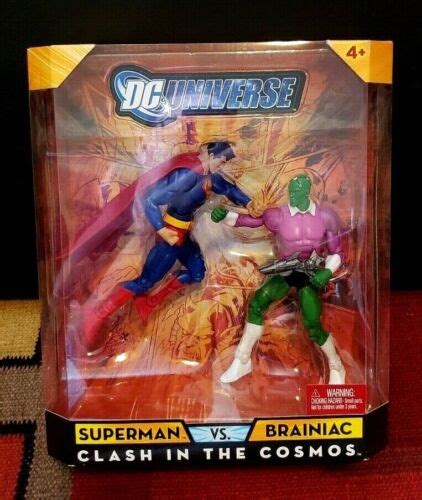 DC Universe Classics Superman Vs Brainiac Clash In The Cosmos 2 Pack