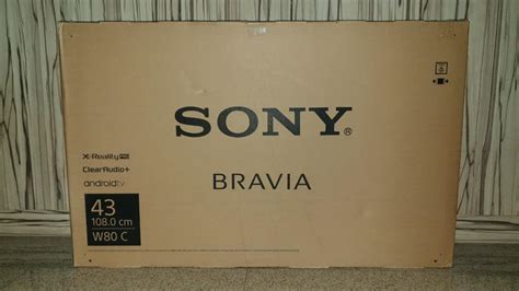 Sony Bravia Android Tv Box Only Inches Furniture Home Living