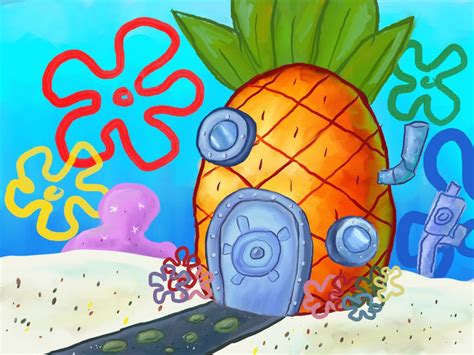 SpongeBob's House by Cartoonkal on DeviantArt | Spongebob house, Spongebob drawings, Spongebob