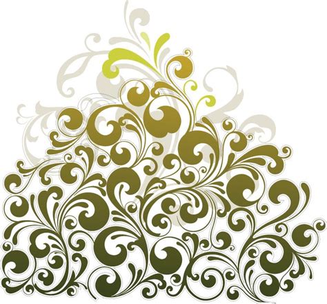 Floral Design Element Vector Art | Free Vector Graphics | All Free Web ...