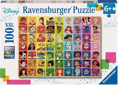 Puzzle Ravensburger Disney Personajes 100 Piezas Doctor Panush