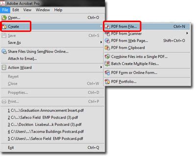 Saving A File As A PDF With Adobe Acrobat Pro University Of Puget Sound