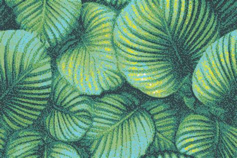 Green Forest Canopy Tile Pattern Sunshade Tropic By Artaic