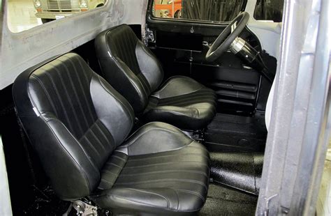 Prepping A Cab And Mounting Custom Bucket Seats Hot Rod Network