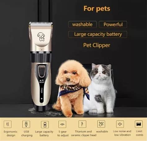 Máquina de aseo para perros y gatos kit completo de dispositivos de