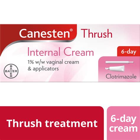 Canesten Thrush Day Internal Cream Canesten Products