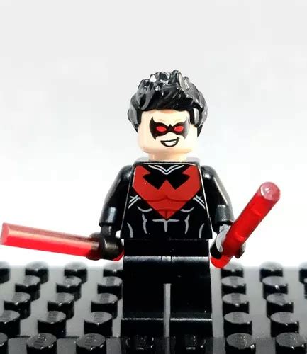 Minifigura Lego Nightwing Batman Meses Sin Interés