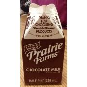 Prairie Farms Chocolate Milk Calories Nutrition Analysis More