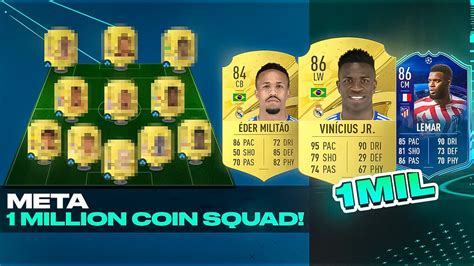 Insanely Meta 1 Million Coin Squad Builder Fifa 23 Ultimate Team