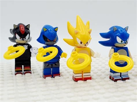 LEGO Dimensions How To Make SUPER SONIC Minifigure Review 59 OFF