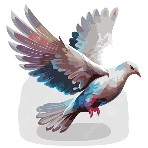 Flying Dove Vector Sticker Clipart Dove Image Graphic Tumblr Cartoon