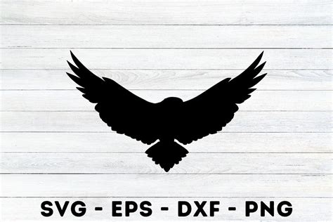 Hawk Silhouette Svg Graphic by MagaArt · Creative Fabrica