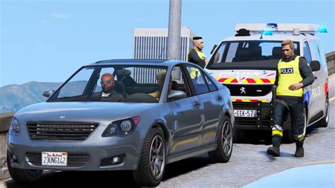 GTA 5 PATROUILLE SUR L AUTOROUTE AVEC LES CRS LSPDFR 978 YouTube