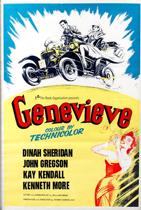 Bonhams Cars : A 'Genevieve' film poster, British, 1953,